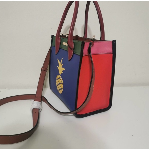 💥PRICE DROP💥JEFF WAN HAMPTONS Tote ‼️🌈‼️💯🎨🍭🌈 - Picture 6 of 11